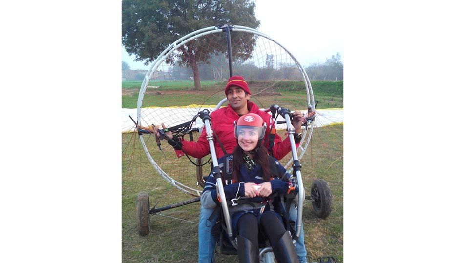 Paramotor FLight